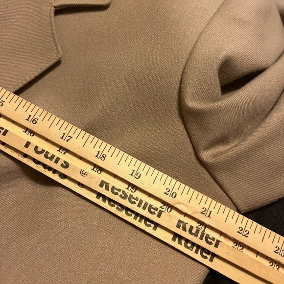 Vintage Koret  Blazer Jacket Womens Size 16 Brown One Button Long Sleeves - Picture 4 of 8
